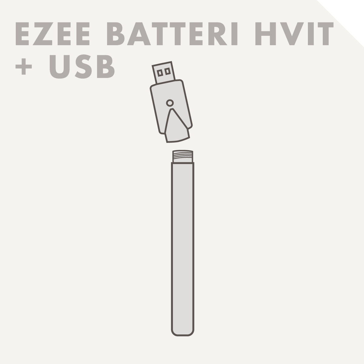 Batteri og USB (uten filtre)