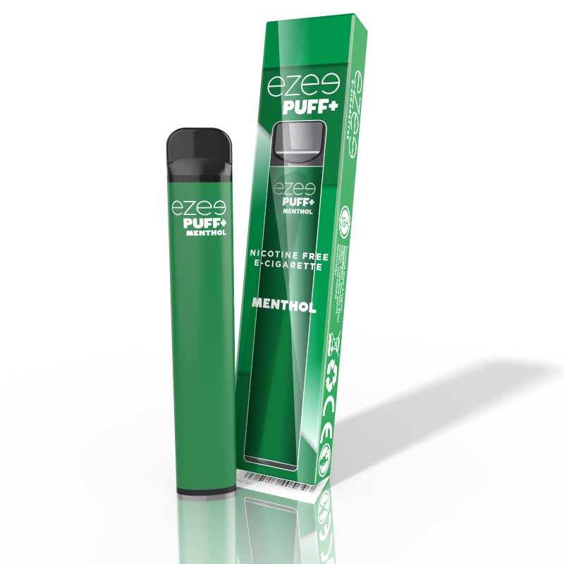 engangs vape penn mentol e-sigarett nikotinfri ezee puff+